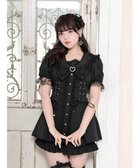 【ノエミ/NOEMIE】のキラキラレースアップセーラーセットアップ 黒|ID: prp329100004976920 ipo3291000000037303477