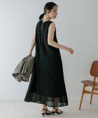 【アンデミュウ/Andemiu】のレースノースリーブワンピース 大人の最旬トレンドファッション＆コーディネート founy(ファウニー) ファッション Fashion レディースファッション Fashion for Women ワンピース Dresses アクセサリー Fashion Accessories カーディガン Cardigan, Knitwear シンプル Simple, Minimal スタイリッシュ Stylish, Fashionable ストライプ Stripe, Striped Pattern リラックス Relax, Relaxed Fit レース Lace, Lace Fabric ロング Long, Long-Length 夏 Summer thumbnail ブラック|ID: prp329100004976928 ipo3291000000037303504