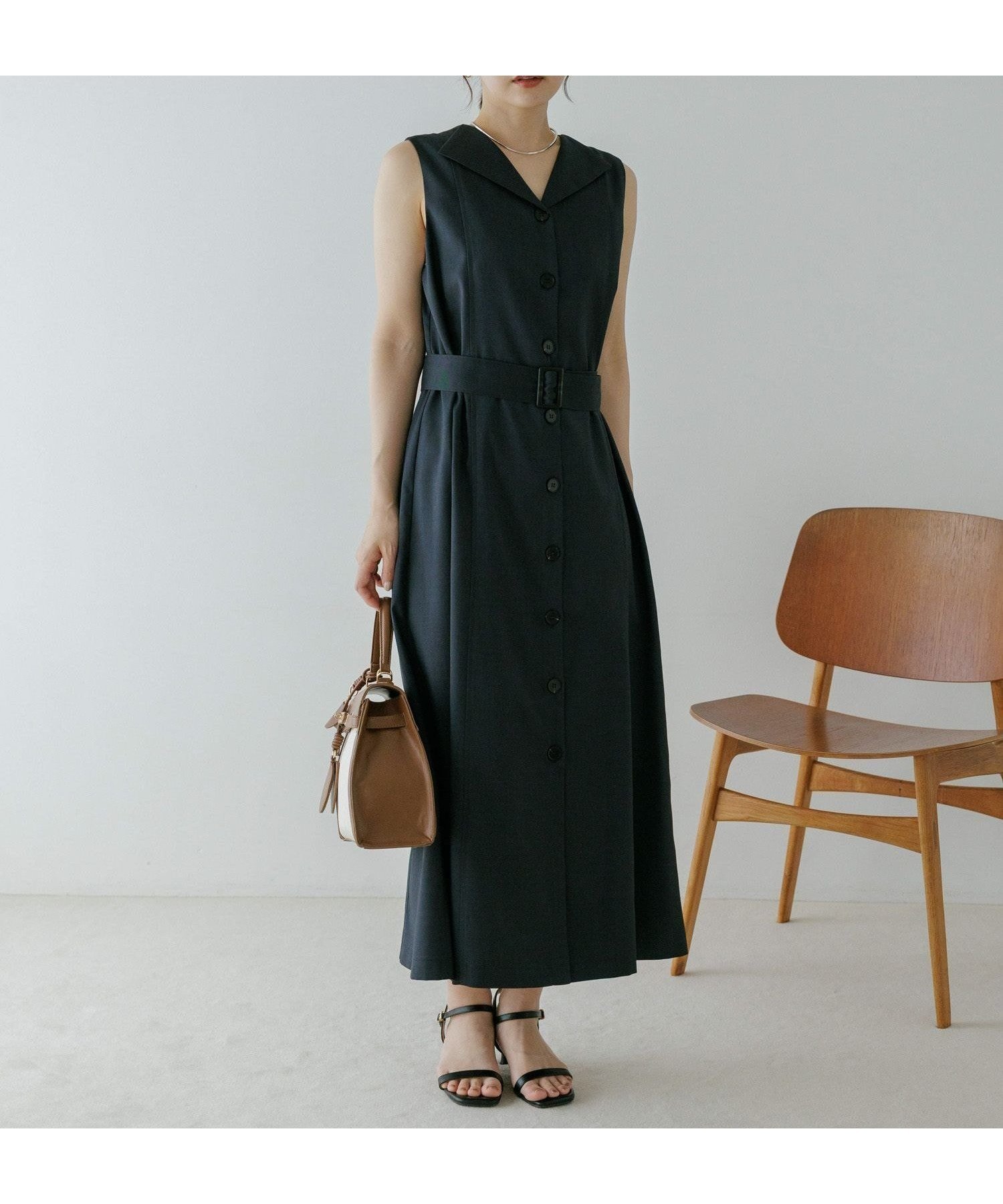 【アンデミュウ/Andemiu】のトレンチジレワンピース インテリア・キッズ・メンズ・レディースファッション・服の通販 founy(ファウニー) 　ファッション　Fashion　レディースファッション　Fashion for Women　アウター　Coat / Outerwear Collection　フィット　Fit, Slim Fit　フレア　Flare, Flared　今季　This Season, Current Season　ネイビー|ID: prp329100004976929 ipo3291000000037303508