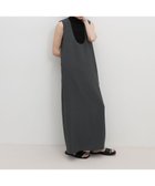 【セレクトモカ/SELECT MOCA】のバックスリットUネックロングワンピース ブラック-990|ID: prp329100004976938 ipo3291000000037303539