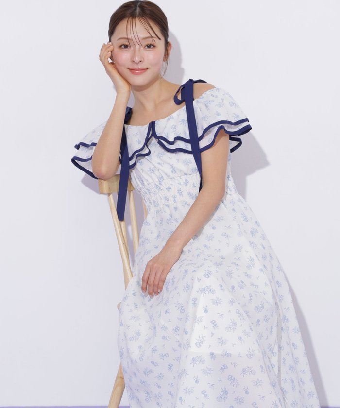【ジルバイジルスチュアート/JILL by JILLSTUART】のパイピングフリルキャミワンピース インテリア・キッズ・メンズ・レディースファッション・服の通販 founy(ファウニー) https://founy.com/ ファッション Fashion レディースファッション Fashion for Women ワンピース Dresses キャミソールワンピース Camisole Dresses キャミワンピース Cami Dress, Slip Dress スマート Smart, Elegant パイピング Piping, Trim Design フェミニン Feminine, Girly フリル Frill, Ruffle |ID: prp329100004976940 ipo3291000000037303542