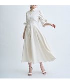 【スウィングル/Swingle】のリボンストライプシャツワンピース 大人の最旬トレンドファッション＆コーディネート founy(ファウニー) ファッション Fashion レディースファッション Fashion for Women ワンピース Dresses シャツワンピース / 1枚で着映えコーデ Shirt Dresses ストライプ Stripe, Striped Pattern フィット Fit, Slim Fit フェミニン Feminine, Girly フレア Flare, Flared フロント Front, Front Design リボン Ribbon, Bow エレガント 上品 Elegant thumbnail yellowborderストライプ|ID: prp329100004976963 ipo3291000000037303623