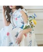 【スウィングル/Swingle】のシアーボタニカルフラワーワンピース 大人の最旬トレンドファッション＆コーディネート founy(ファウニー) ファッション Fashion レディースファッション Fashion for Women ワンピース Dresses シアー Sheer, See-Through シャーリング Shirring, Ruched フィット Fit, Slim Fit フェミニン Feminine, Girly フラワー Flower, Floral フリル Frill, Ruffle フレア Flare, Flared プリント Print, Printed Pattern リボン Ribbon, Bow ロング Long, Long-Length エレガント 上品 Elegant 夏 Summer 春 Spring thumbnail 白系花柄|ID: prp329100004976964 ipo3291000000037303627