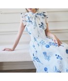 【スウィングル/Swingle】のシアーボタニカルフラワーワンピース 大人の最旬トレンドファッション＆コーディネート founy(ファウニー) ファッション Fashion レディースファッション Fashion for Women ワンピース Dresses シアー Sheer, See-Through シャーリング Shirring, Ruched フィット Fit, Slim Fit フェミニン Feminine, Girly フラワー Flower, Floral フリル Frill, Ruffle フレア Flare, Flared プリント Print, Printed Pattern リボン Ribbon, Bow ロング Long, Long-Length エレガント 上品 Elegant 夏 Summer 春 Spring thumbnail パープル系花柄|ID: prp329100004976964 ipo3291000000037303628