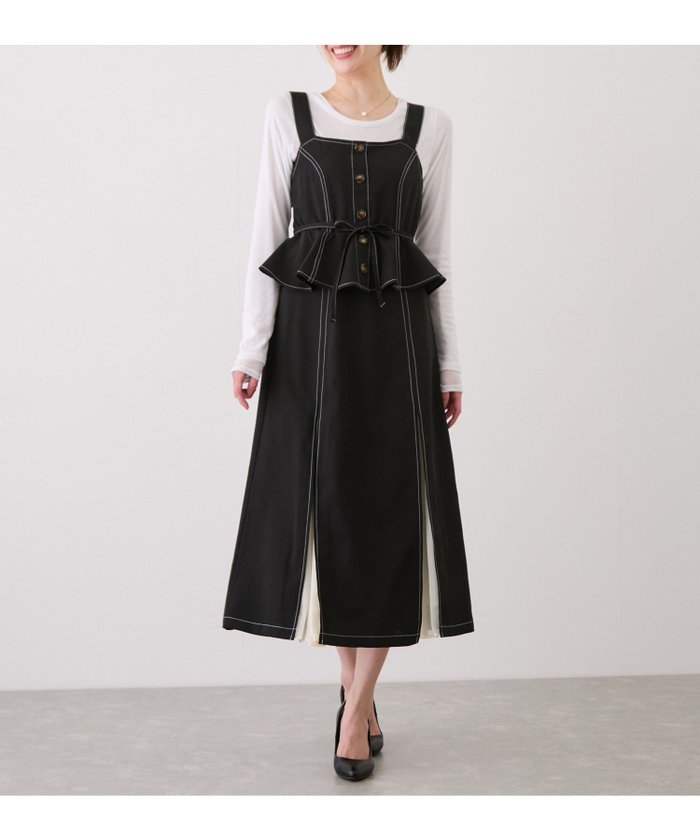 【ジャイロ/JAYRO】のプリーツ切替配色ステッチジャンスカ インテリア・キッズ・メンズ・レディースファッション・服の通販 founy(ファウニー) https://founy.com/ ファッション Fashion レディースファッション Fashion for Women カットソー Cut and Sewn Top クラシカル Classical, Vintage-Inspired クラシック Classic, Timeless Style 切替 Switching, Contrast Panel シャーリング Shirring, Ruched シンプル Simple, Minimal スニーカー Sneakers, Trainers タンク Tank Top, Sleeveless Top タートル Turtleneck, Turtle Collar ダウン Down, Puffer フィット Fit, Slim Fit フロント Front, Front Design プリーツ Pleats, Pleated ペプラム Peplum, Flared Hem ポケット Pocket, Pocket Detail リボン Ribbon, Bow 冬 Winter / This Winter A/W・秋冬 Autumn/Winter S/S・春夏 SS, Spring/Summer, Warm Season おすすめ Recommended / Our Picks 夏 Summer |ID: prp329100004976966 ipo3291000000037303635