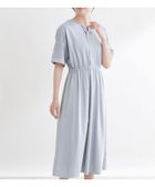 【リフレクト/Reflect】の【UVカット/接触冷感】ドルマンスリーブジャージワンピース 大人の最旬トレンドファッション＆コーディネート founy(ファウニー) ファッション Fashion レディースファッション Fashion for Women ワンピース Dresses ギャザー Gathered, Ruffled 切替 Switching, Contrast Panel スキッパー Skipper, Open Collar スマート Smart, Elegant ペチコート Petticoat, Underskirt ポケット Pocket, Pocket Detail レース Lace, Lace Fabric エレガント 上品 Elegant thumbnail サックスブルー|ID: prp329100004976978 ipo3291000000037303691