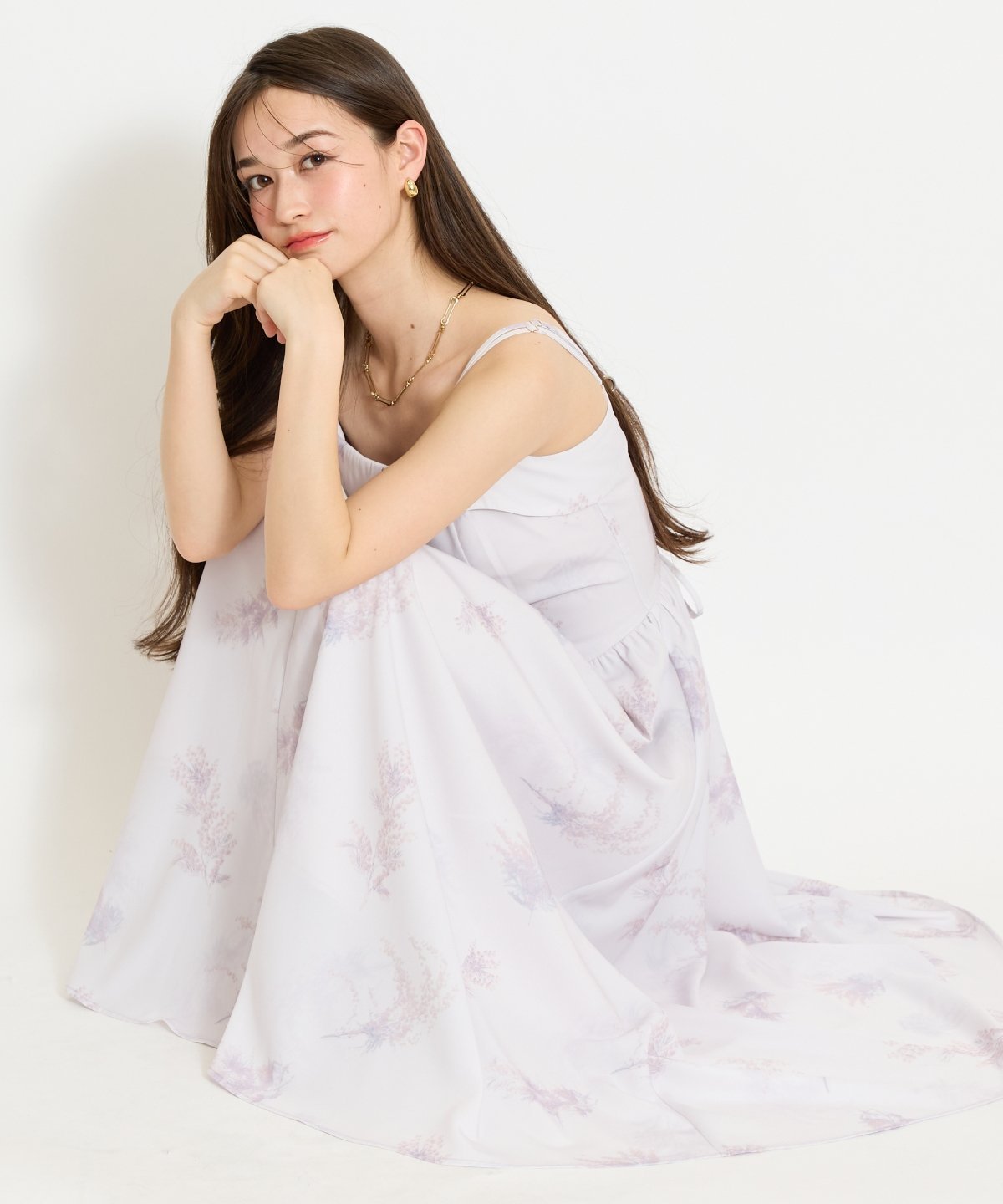 【ウィルセレクション/WILLSELECTION】の【再入荷】ミモザプリントキャミワンピース インテリア・キッズ・メンズ・レディースファッション・服の通販 founy(ファウニー) 　ファッション　Fashion　レディースファッション　Fashion for Women　ワンピース　Dresses　キャミソールワンピース　Camisole Dresses　イエロー　Yellow　インナー　Innerwear　キャミワンピース　Cami Dress, Slip Dress　シャーリング　Shirring, Ruched　プリント　Print, Printed Pattern　リボン　Ribbon, Bow　再入荷　Restock / Back in Stock　春　Spring　赤系花柄|ID: prp329100004976984 ipo3291000000037303711