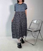 【アズノウアズ プラス/AS KNOW AS plus】の●『接触冷感』『ゆったりサイズ』ウエストシャーリング リブデザイン半袖ワンピ-ス 大人の最旬トレンドファッション＆コーディネート founy(ファウニー) ファッション Fashion レディースファッション Fashion for Women ワンピース Dresses サンダル Sandals, Summer Shoes シャーリング Shirring, Ruched ドット Polka Dot, Dot Pattern フレア Flare, Flared 半袖 Short Sleeve, Half Sleeve ミュール Mule, Backless Shoes 無地 Plain, Solid Color 再入荷 Restock / Back in Stock おすすめ Recommended / Our Picks 夏 Summer エレガント 上品 Elegant thumbnail BLNVマゼ|ID: prp329100004976992 ipo3291000000037303736