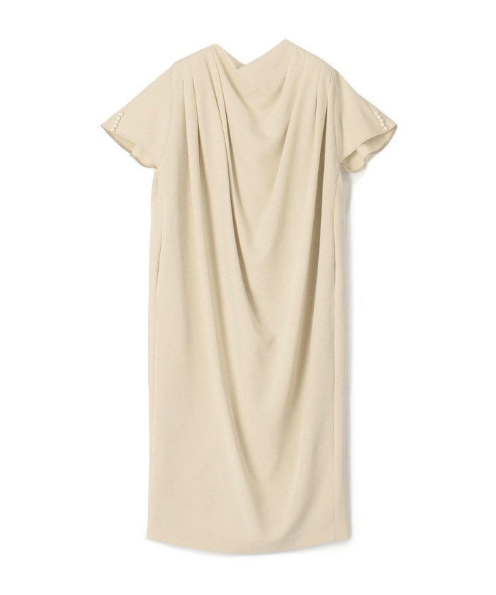 【トゥモローランド/TOMORROWLAND】の【別注】FLICKA for TOMORROWLAND with pearl ドレス インテリア・キッズ・メンズ・レディースファッション・服の通販 founy(ファウニー) https://founy.com/ ファッション Fashion レディースファッション Fashion for Women ワンピース Dresses フォーマル・パーティードレス・結婚式用ドレス Elegant & Casual Dresses アクセサリー Fashion Accessories エレガント 上品 Elegant ジュエリー Jewelry, Accessories スリーブ Sleeve, Long Sleeve / Short Sleeve ドレス Dress, One-Piece ドレープ Drape, Draping Fabric ハーフ Half, Half-Length パール Pearl, Pearl Accent フェミニン Feminine, Girly フォルム Silhouette, Form フロント Front, Front Design 別注 Limited Edition, Custom Order |ID: prp329100004977000 ipo3291000000037303758