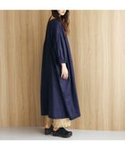 【スタディオ クリップ/studio CLIP】の《natural by clip》コットンリネンカシュクールVネックワンピース 大人の最旬トレンドファッション＆コーディネート founy(ファウニー) ファッション Fashion レディースファッション Fashion for Women ワンピース Dresses おすすめ Recommended / Our Picks カシュクール Wrap Design ギャザー Gathered, Ruffled デニム Denim, Jeans Material フリル Frill, Ruffle リラックス Relax, Relaxed Fit ワイド Wide, Wide Fit thumbnail ネイビー88|ID: prp329100004977006 ipo3291000000037303776