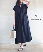 【ブルーコムブルー/BLEU COMME BLEU】のププラ コットンレーヨンツイル スキッパー ヘンリーネック フレンチワンピース 大人の最旬トレンドファッション＆コーディネート founy(ファウニー) ファッション Fashion レディースファッション Fashion for Women ワンピース Dresses なめらか Smooth, Silky Texture コンパクト Compact, Small Size シンプル Simple, Minimal スキッパー Skipper, Open Collar ストレッチ Stretch, Stretchy Fabric スリーブ Sleeve, Long Sleeve / Short Sleeve フレンチ French, French Style リラックス Relax, Relaxed Fit 夏 Summer thumbnail 75|ID: prp329100004977014 ipo3291000000037303809