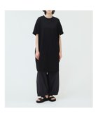 【マーコート/MARcourt】のmizuiro ind ロールアップスリーブワイドワンピース 大人の最旬トレンドファッション＆コーディネート founy(ファウニー) ファッション Fashion レディースファッション Fashion for Women ワンピース Dresses シンプル Simple, Minimal ボトム Bottoms, Lower Wear ポケット Pocket, Pocket Detail ロング Long, Long-Length ロールアップ Roll-Up, Cuffed Hem ワイド Wide, Wide Fit 人気 Popular, Best Seller 無地 Plain, Solid Color thumbnail ブラック|ID: prp329100004977015 ipo3291000000037303811