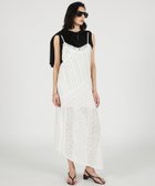 【プランク プロジェクト/PRANK PROJECT】のレーストリミングドレス / Lace Trimming Dress WHT|ID: prp329100004977029 ipo3291000000037303857