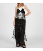 【プランク プロジェクト/PRANK PROJECT】のシアービジューキャミドレス / Sheer Beaded Cami Dress BLK|ID: prp329100004977032 ipo3291000000037355402