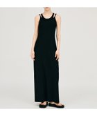 【プランク プロジェクト/PRANK PROJECT】のダブルネックカップインキャミワンピ / Double Neck Cup-In Cami Dress 大人の最旬トレンドファッション＆コーディネート founy(ファウニー) ファッション Fashion レディースファッション Fashion for Women ワンピース Dresses フォーマル・パーティードレス・結婚式用ドレス Elegant & Casual Dresses キャミソールワンピース Camisole Dresses おすすめ Recommended / Our Picks カットソー Cut and Sewn Top シアー Sheer, See-Through ストレッチ Stretch, Stretchy Fabric タンク Tank Top, Sleeveless Top テレコ Ribbed, Rib Stitch バランス Balance, Style Balance 夏 Summer thumbnail BLK|ID: prp329100004977033 ipo3291000000037303870