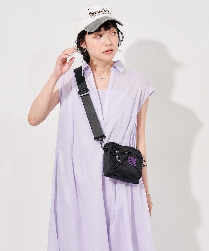 【フリークスストア/FREAK'S STORE】のインド ボイル襟付き スキッパーワンピース インナーキャミワンピース付き インテリア・キッズ・メンズ・レディースファッション・服の通販 founy(ファウニー) 　ファッション　Fashion　レディースファッション　Fashion for Women　ワンピース　Dresses　キャミソールワンピース　Camisole Dresses　2026年　2026　2026春夏・S/S　Spring/Summer 2026 SS26　インド　Indian Textile　シューズ　Shoes, Footwear　スキッパー　Skipper, Open Collar　リラックス　Relax, Relaxed Fit　夏　Summer　S/S・春夏　SS, Spring/Summer, Warm Season　ラベンダー|ID: prp329100004977044 ipo3291000000037303908