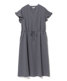 【ビームス ハート/BEAMS HEART】のスキッパー ドロスト ワンピース 26SS ウォッシャブル 旅行 大人の最旬トレンドファッション＆コーディネート founy(ファウニー) ファッション Fashion レディースファッション Fashion for Women ワンピース Dresses 2026年 2026 2026春夏・S/S Spring/Summer 2026 SS26 ウォッシャブル Machine Washable サンダル Sandals, Summer Shoes スキッパー Skipper, Open Collar スリーブ Sleeve, Long Sleeve / Short Sleeve ドローストリング Drawstring, Pull Cord バングル Bangle, Bracelet フリル Frill, Ruffle リゾート Resort, Vacation Style エレガント 上品 Elegant 旅行 Travel |ID:prp329100004977046
