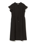 【ビームス ハート/BEAMS HEART】のスキッパー ドロスト ワンピース 26SS ウォッシャブル 旅行 大人の最旬トレンドファッション＆コーディネート founy(ファウニー) ファッション Fashion レディースファッション Fashion for Women ワンピース Dresses 2026年 2026 2026春夏・S/S Spring/Summer 2026 SS26 ウォッシャブル Machine Washable サンダル Sandals, Summer Shoes スキッパー Skipper, Open Collar スリーブ Sleeve, Long Sleeve / Short Sleeve ドローストリング Drawstring, Pull Cord バングル Bangle, Bracelet フリル Frill, Ruffle リゾート Resort, Vacation Style エレガント 上品 Elegant 旅行 Travel thumbnail BLACK|ID: prp329100004977046 ipo3291000000037303914