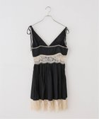【ユーバイ スピック&スパン/U by Spick&Span】のSea New York/シー ニューヨーク ETHEL SOLID MINI DRESS 大人の最旬トレンドファッション＆コーディネート founy(ファウニー) ファッション Fashion レディースファッション Fashion for Women ワンピース Dresses フォーマル・パーティードレス・結婚式用ドレス Elegant & Casual Dresses スマート Smart, Elegant スリム Slim, Slim Fit ドレス Dress, One-Piece ニューヨーク New York, NYC Style フィット Fit, Slim Fit フェミニン Feminine, Girly モダン Modern, Contemporary リラックス Relax, Relaxed Fit レース Lace, Lace Fabric ロマンティック Romantic, Feminine Style エレガント 上品 Elegant thumbnail ブラック|ID: prp329100004977049 ipo3291000000037303923