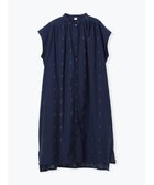 【ルディックパーク/LUDIC PARK】のジャガード刺繍フレンチスリーブワンピース 大人の最旬トレンドファッション＆コーディネート founy(ファウニー) ファッション Fashion レディースファッション Fashion for Women ワンピース Dresses おすすめ Recommended / Our Picks サンダル Sandals, Summer Shoes ボトム Bottoms, Lower Wear リネン Linen, Linen Fabric thumbnail 紺|ID: prp329100004977061 ipo3291000000037303960
