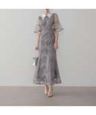 【レジャ/Leja】のフラワーレースカラースパンコールマーメイドワンピースドレス GRAY|ID: prp329100004977062 ipo3291000000037303963