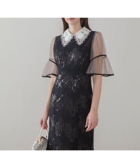 【レジャ/Leja】のフラワーレースカラースパンコールマーメイドワンピースドレス 大人の最旬トレンドファッション＆コーディネート founy(ファウニー) ファッション Fashion レディースファッション Fashion for Women ワンピース Dresses フォーマル・パーティードレス・結婚式用ドレス Elegant & Casual Dresses アクセサリー Fashion Accessories エレガント 上品 Elegant カッティング Cutting Detail シアー Sheer, See-Through シフォン Chiffon, Lightweight Fabric ストーン Stone, Gem-Like スパンコール Sequins, Sequin Embellishment スリーブ Sleeve, Long Sleeve / Short Sleeve ドレス Dress, One-Piece パール Pearl, Pearl Accent ビジュー Bijou, Jewel-like Accent フォーマル Formal, Dressy フラワー Flower, Floral フレア Flare, Flared マーメイド Mermaid, Fishtail Silhouette モチーフ Motif, Design Theme ラグジュアリー Luxury, Elegant リーフ Leaf, Botanical Leaf レース Lace, Lace Fabric おすすめ Recommended / Our Picks 入学式 Entrance Ceremony 卒業式 Graduation Ceremony 結婚式 Wedding 披露宴 Wedding Reception |ID:prp329100004977062