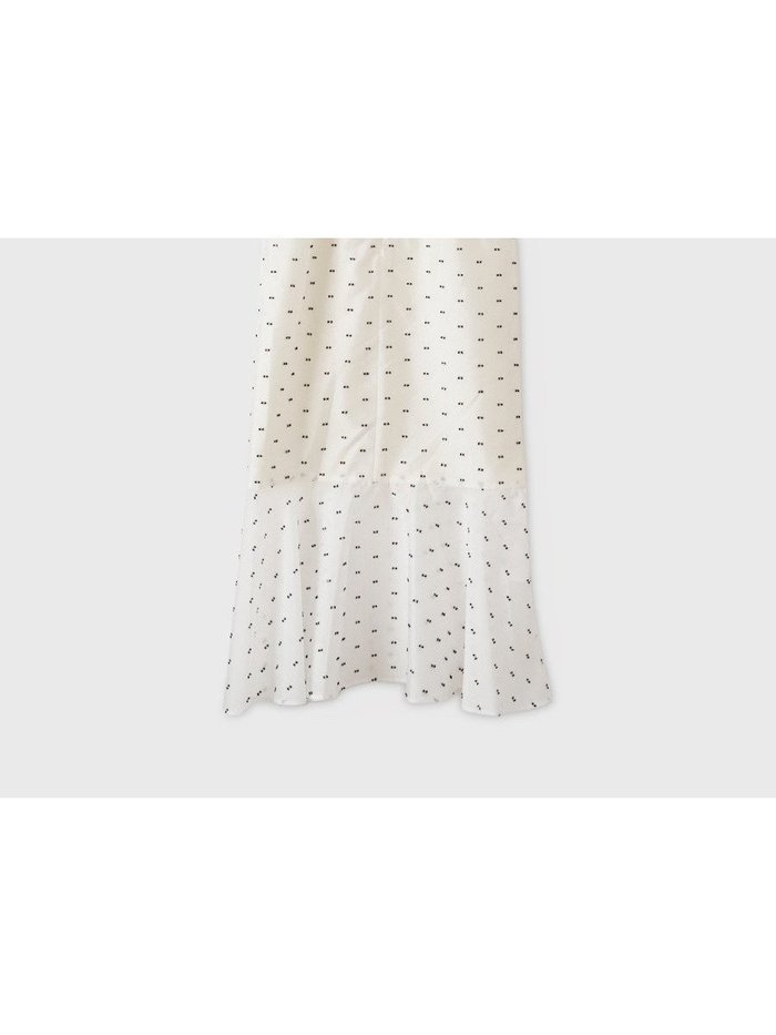 【エイミーイストワール/eimy istoire】のCAMILLE DOT JACQUARD DRESS インテリア・キッズ・メンズ・レディースファッション・服の通販 founy(ファウニー) https://founy.com/ ファッション Fashion レディースファッション Fashion for Women ワンピース Dresses フォーマル・パーティードレス・結婚式用ドレス Elegant & Casual Dresses サンダル Sandals, Summer Shoes デコルテ Décolleté, Neckline ドット Polka Dot, Dot Pattern フィット Fit, Slim Fit マーメイド Mermaid, Fishtail Silhouette 再入荷 Restock / Back in Stock エレガント 上品 Elegant |ID: prp329100004977063 ipo3291000000037303964