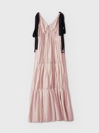 【エイミーイストワール/eimy istoire】のRIBBON SHOULDER CUT DRESS 大人の最旬トレンドファッション＆コーディネート founy(ファウニー) ファッション Fashion レディースファッション Fashion for Women ワンピース Dresses フォーマル・パーティードレス・結婚式用ドレス Elegant & Casual Dresses エアリー Airy Texture ギャザー Gathered, Ruffled サンダル Sandals, Summer Shoes シューズ Shoes, Footwear フラット Flat, Flat Shoes リボン Ribbon, Bow リラックス Relax, Relaxed Fit ロング Long, Long-Length 再入荷 Restock / Back in Stock おすすめ Recommended / Our Picks thumbnail LIGHT PINK|ID: prp329100004977064 ipo3291000000037303969