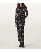 【オールセインツ/ALLSAINTS】のCAIA MESH DRESS 大人の最旬トレンドファッション＆コーディネート founy(ファウニー) ファッション Fashion レディースファッション Fashion for Women ワンピース Dresses フォーマル・パーティードレス・結婚式用ドレス Elegant & Casual Dresses ギャザー Gathered, Ruffled ジップ Zip, Zipper スリーブ Sleeve, Long Sleeve / Short Sleeve ドレープ Drape, Draping Fabric フィット Fit, Slim Fit ロング Long, Long-Length thumbnail PETRA SEPIA BROWN|ID: prp329100004977070 ipo3291000000037303987