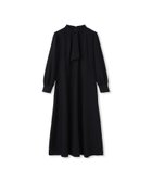 【ロートレ アモン/LAUTRE AMONT】のバックサテンジョーゼットワンピース 大人の最旬トレンドファッション＆コーディネート founy(ファウニー) ファッション Fashion レディースファッション Fashion for Women ワンピース Dresses 2026年 2026 2026春夏・S/S Spring/Summer 2026 SS26 エレガント 上品 Elegant 夏 Summer 春 Spring S/S・春夏 SS, Spring/Summer, Warm Season ビジネス 仕事 通勤 Business / Work / Commuting thumbnail ブラック|ID: prp329100004977071 ipo3291000000037303989