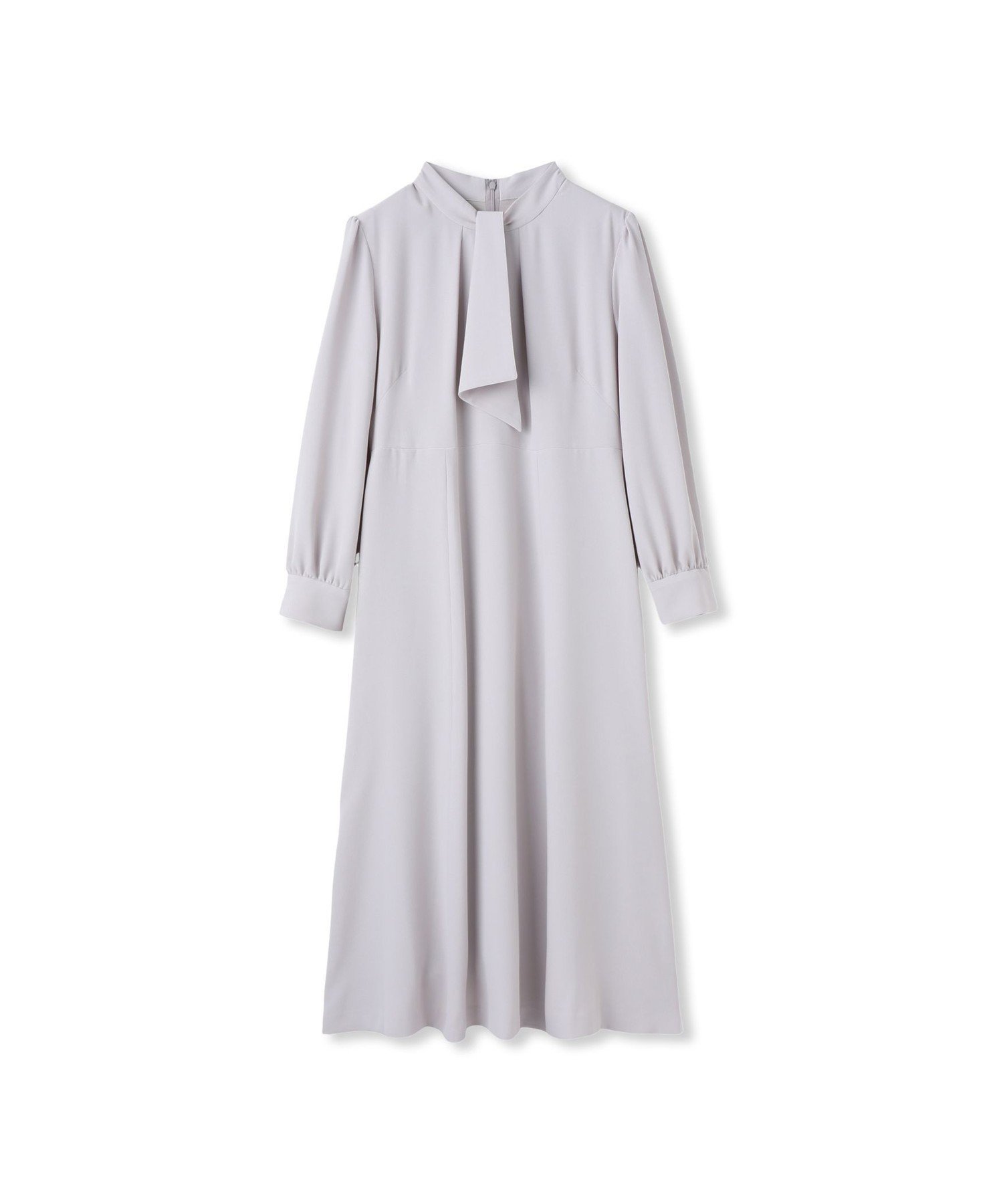 【ロートレ アモン/LAUTRE AMONT】のバックサテンジョーゼットワンピース インテリア・キッズ・メンズ・レディースファッション・服の通販 founy(ファウニー) 　ファッション　Fashion　レディースファッション　Fashion for Women　ワンピース　Dresses　2026年　2026　2026春夏・S/S　Spring/Summer 2026 SS26　エレガント 上品　Elegant　夏　Summer　春　Spring　S/S・春夏　SS, Spring/Summer, Warm Season　ビジネス 仕事 通勤　Business / Work / Commuting　ベージュ|ID: prp329100004977071 ipo3291000000037303991