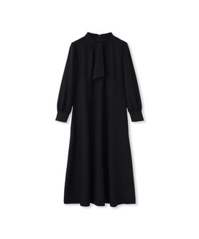 【ロートレ アモン/LAUTRE AMONT】のバックサテンジョーゼットワンピース 大人の最旬トレンドファッション＆コーディネート founy(ファウニー) ファッション Fashion レディースファッション Fashion for Women ワンピース Dresses 2026年 2026 2026春夏・S/S Spring/Summer 2026 SS26 エレガント 上品 Elegant 夏 Summer 春 Spring S/S・春夏 SS, Spring/Summer, Warm Season ビジネス 仕事 通勤 Business / Work / Commuting |ID:prp329100004977071