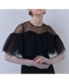 【アンドレスド/ANDRESD】の結婚式・二次会対応 フリルチュールレイヤードドレス 大人の最旬トレンドファッション＆コーディネート founy(ファウニー) ファッション Fashion レディースファッション Fashion for Women ワンピース Dresses フォーマル・パーティードレス・結婚式用ドレス Elegant & Casual Dresses アクセサリー Fashion Accessories インナー Innerwear ストレート Straight, Straight Cut ストーン Stone, Gem-Like チュール Tulip, Tulip Motif ドレス Dress, One-Piece バランス Balance, Style Balance パール Pearl, Pearl Accent フリル Frill, Ruffle おすすめ Recommended / Our Picks エレガント 上品 Elegant セレモニー Ceremony 結婚式 Wedding 披露宴 Wedding Reception 二次会 After Party thumbnail ブラック|ID: prp329100004977076 ipo3291000000037304010