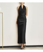 【リバーフィールド アンド コー/RIVER FIELD & Co】のホルターネック ロング タイトドレス パーティードレス 発表会 演奏会 お呼ばれ BK|ID: prp329100004977090 ipo3291000000037355484