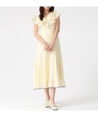 【ミッシュマッシュ/MISCH MASCH】のフリルレイヤード配色パイピングワンピース MM627410 イエロー|ID: prp329100004977095 ipo3291000000037304089
