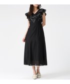 【ミッシュマッシュ/MISCH MASCH】のフリルレイヤード配色パイピングワンピース MM627410 ブラック|ID: prp329100004977095 ipo3291000000037304090