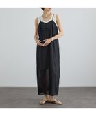 【サロン アダム エ ロペ/SALON adam et rope'】のコットンボイルシアーキャミワンピース 大人の最旬トレンドファッション＆コーディネート founy(ファウニー) ファッション Fashion レディースファッション Fashion for Women ワンピース Dresses キャミソールワンピース Camisole Dresses サンダル Sandals, Summer Shoes シアー Sheer, See-Through スニーカー Sneakers, Trainers ツイル Twist, Twisted Detail なめらか Smooth, Silky Texture ノースリーブ Sleeveless, No-Sleeve ポケット Pocket, Pocket Detail おすすめ Recommended / Our Picks thumbnail ブラック(01)|ID: prp329100004977100 ipo3291000000037304109