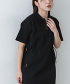 【センスオブプレイス/SENSE OF PLACE by URBAN RESEARCH】の『洗濯可』フォルムニットワンピース 大人の最旬トレンドファッション＆コーディネート founy(ファウニー) ファッション Fashion レディースファッション Fashion for Women ワンピース Dresses ニットワンピース Knit Dresses シューズ Shoes, Footwear バランス Balance, Style Balance フラット Flat, Flat Shoes S/S・春夏 SS, Spring/Summer, Warm Season 夏 Summer エレガント 上品 Elegant 2026年 2026 2026春夏・S/S Spring/Summer 2026 SS26 thumbnail ブラック|ID: prp329100004977106 ipo3291000000037304130