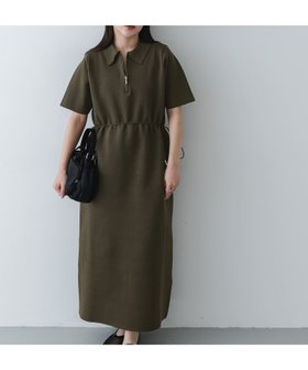 【センスオブプレイス/SENSE OF PLACE by URBAN RESEARCH】の『洗濯可』フォルムニットワンピース 大人の最旬トレンドファッション＆コーディネート founy(ファウニー) ファッション Fashion レディースファッション Fashion for Women ワンピース Dresses ニットワンピース Knit Dresses シューズ Shoes, Footwear バランス Balance, Style Balance フラット Flat, Flat Shoes S/S・春夏 SS, Spring/Summer, Warm Season 夏 Summer エレガント 上品 Elegant 2026年 2026 2026春夏・S/S Spring/Summer 2026 SS26 |ID:prp329100004977106