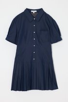 【マウジー/moussy】のPLEATED SHIRT MINI ドレス 大人の最旬トレンドファッション＆コーディネート founy(ファウニー) ファッション Fashion レディースファッション Fashion for Women トップス・カットソー Cut & Sew Tops シャツ・ブラウス・オフィスカジュアル Elegant Blouses & Button-Ups ワンピース Dresses フォーマル・パーティードレス・結婚式用ドレス Elegant & Casual Dresses キャップ Cap, Baseball Cap クラシック Classic, Timeless Style シェイプ Shape, Slim Fit ドッキング Docking, Mixed Material ドレス Dress, One-Piece 人気 Popular, Best Seller バランス Balance, Style Balance プリーツ Pleats, Pleated 再入荷 Restock / Back in Stock おすすめ Recommended / Our Picks thumbnail D/NVY3|ID: prp329100004977112 ipo3291000000037304156