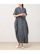 【ラシュッド/LASUD】のシアーテンセルコクーンワンピース ブラック|ID: prp329100004977116 ipo3291000000037304170