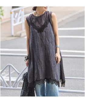 【ジャーナルスタンダード/JOURNAL STANDARD】の《追加4》フィブリルリヨセルキャミワンピース 大人の最旬トレンドファッション＆コーディネート founy(ファウニー) ファッション Fashion レディースファッション Fashion for Women ワンピース Dresses キャミソールワンピース Camisole Dresses インナー Innerwear カットソー Cut and Sewn Top キャミソール Camisole, Spaghetti Strap Top クラシカル Classical, Vintage-Inspired ジャケット Jacket, Outerwear レース Lace, Lace Fabric |ID:prp329100004977121