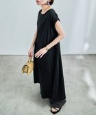 【ビーフラット/bflat】のフレンチスリーブ Tシャツワンピース 大人の最旬トレンドファッション＆コーディネート founy(ファウニー) ファッション Fashion レディースファッション Fashion for Women ワンピース Dresses シャツワンピース / 1枚で着映えコーデ Shirt Dresses スリーブ Sleeve, Long Sleeve / Short Sleeve フェミニン Feminine, Girly フレンチ French, French Style ベーシック Basic, Essential ポケット Pocket, Pocket Detail 夏 Summer 楽ちん Easy Fit, Comfortable thumbnail ブラック|ID: prp329100004977127 ipo3291000000037304217