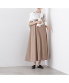 【ナノ ユニバース/nano universe】の多機能2wayストレッチ サロペットフレアワンピース(セットアップ可) 大人の最旬トレンドファッション＆コーディネート founy(ファウニー) ファッション Fashion レディースファッション Fashion for Women ワンピース Dresses サロペット&オールインワン Dungarees & Jumpsuit Styles インナー Innerwear 吸水 Absorbent, Quick-Dry ストレッチ Stretch, Stretchy Fabric セットアップ Set-Up, Coordinated Outfit フレア Flare, Flared ベーシック Basic, Essential ポケット Pocket, Pocket Detail アウトレット Outlet / Clearance 夏 Summer 2026年 2026 2026春夏・S/S Spring/Summer 2026 SS26 thumbnail ベージュ|ID: prp329100004977158 ipo3291000000037304303