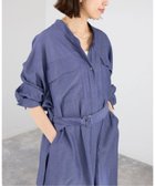 【イエナ/IENA】の2WAY シャンブレー ワークワンピース ネイビー|ID: prp329100004977173 ipo3291000000037304346