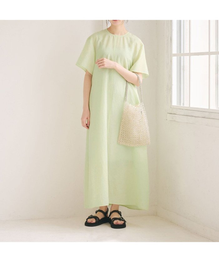 【ビューティ&ユース ユナイテッドアローズ/BEAUTY&YOUTH / UNITED ARROWS】のシアー バックリボン ワンピース ウォッシャブル インテリア・キッズ・メンズ・レディースファッション・服の通販 founy(ファウニー) https://founy.com/ ファッション Fashion レディースファッション Fashion for Women ワンピース Dresses アクセサリー Fashion Accessories アンダー Underwear Essentials ウォッシャブル Machine Washable エレガント 上品 Elegant サマー Summer, Summer Style サンダル Sandals, Summer Shoes シアー Sheer, See-Through スニーカー Sneakers, Trainers ドレス Dress, One-Piece フラット Flat, Flat Shoes フレア Flare, Flared マキシ Maxi, Full Length リボン Ribbon, Bow おすすめ Recommended / Our Picks |ID: prp329100004977174 ipo3291000000037304348