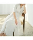 【ジルバイジルスチュアート/JILL by JILLSTUART】のチュールドッキングジャンスカ ホワイト|ID: prp329100004977180 ipo3291000000037304372