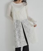 【ラナン/Ranan】のRANAN/刺繍シアーチュニック 大人の最旬トレンドファッション＆コーディネート founy(ファウニー) ファッション Fashion レディースファッション Fashion for Women トップス・カットソー Cut & Sew Tops インナー Innerwear シアー Sheer, See-Through シンプル Simple, Minimal スラックス Slacks, Dress Pants タンク Tank Top, Sleeveless Top チュニック Tunic, Long Top デニム Denim, Jeans Material トレンド Trend, Trending Now ポケット Pocket, Pocket Detail レース Lace, Lace Fabric ロング Long, Long-Length おすすめ Recommended / Our Picks 夏 Summer エレガント 上品 Elegant ビジネス 仕事 通勤 Business / Work / Commuting thumbnail WH|ID: prp329100004977183 ipo3291000000037304384