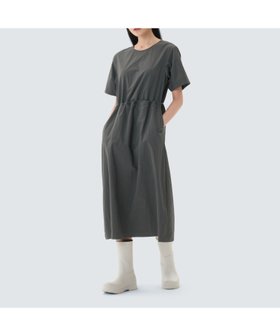 【スノーピーク/SNOW PEAK】のTaslan S/S Dress 大人の最旬トレンドファッション＆コーディネート founy(ファウニー) ファッション Fashion レディースファッション Fashion for Women ワンピース Dresses フォーマル・パーティードレス・結婚式用ドレス Elegant & Casual Dresses アウトドア Outdoor Clothing 春 Spring コレクション Collection, Seasonal Line 軽量 Lightweight, Ultra Light ストリング String, Drawstring スリット Slit, Slit Detail 半袖 Short Sleeve, Half Sleeve S/S・春夏 SS, Spring/Summer, Warm Season 夏 Summer 2026年 2026 2026春夏・S/S Spring/Summer 2026 SS26 |ID:prp329100004977184