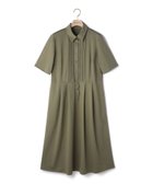 【スキャパ/SCAPA】のコットントリコットワンピース 大人の最旬トレンドファッション＆コーディネート founy(ファウニー) ファッション Fashion レディースファッション Fashion for Women ワンピース Dresses プリーツ Pleats, Pleated thumbnail グリーン|ID: prp329100004977187 ipo3291000000037304395